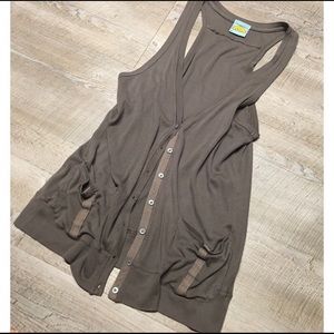 C&C California military long cardigan jacket